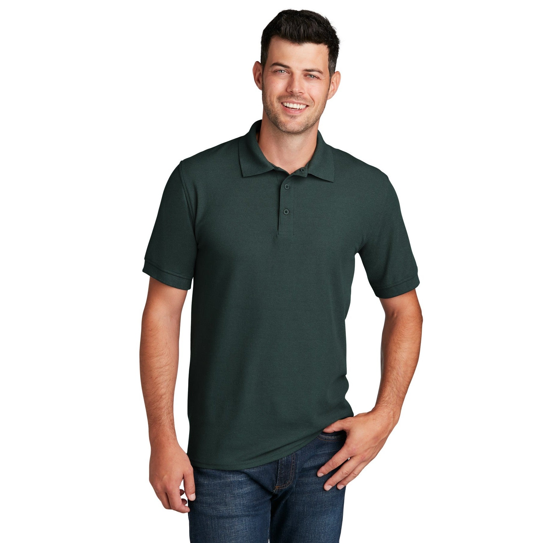 Port & Company-Port & Company® Core Blend Pique Polo. KP155-MedTech-3